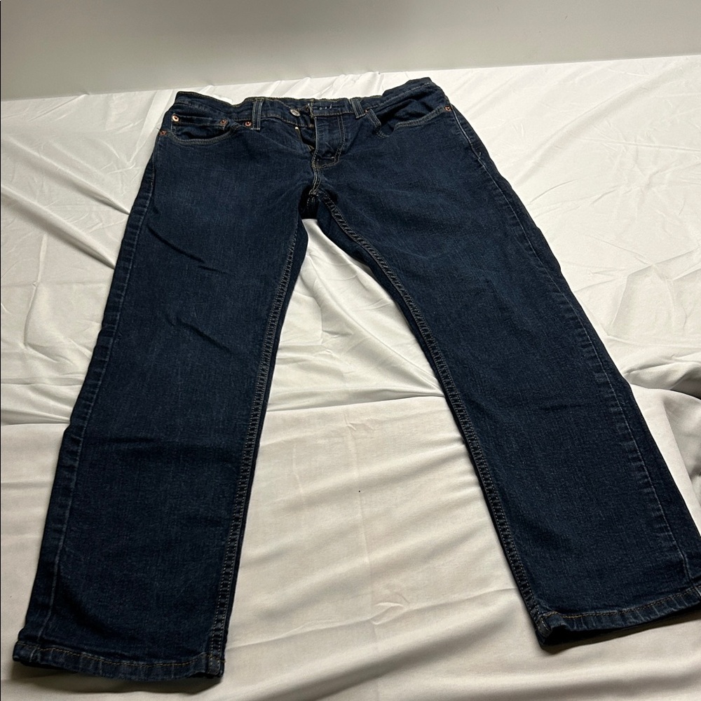 Levi’s 559 stretch pants waist 31  length 30 dark blue